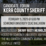 Kerr County Sheriff Candidate Forum