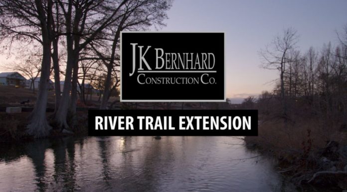 River Trail extension to Schreiner University takes shape