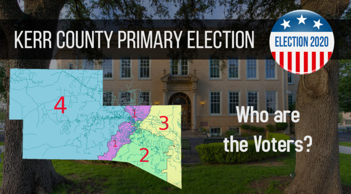 Primary Election Turnout Data for Kerr County