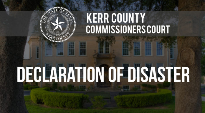 Kerr County issues disaster declaration