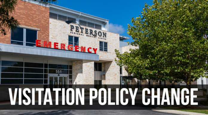 New visitation limits at PRMC: “one visitor per patient per day”