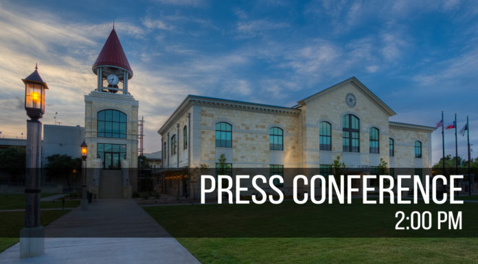 Joint press conference today at 2:00 PM