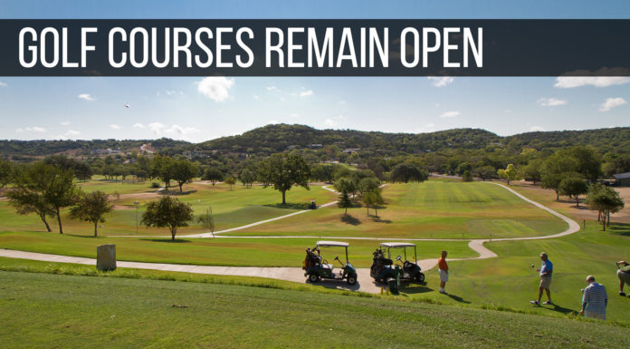 Local golf courses remain open, encourage social distancing