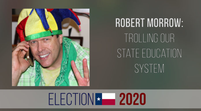 SBOE candidate Robert Morrow engages with KU authors on Twitter
